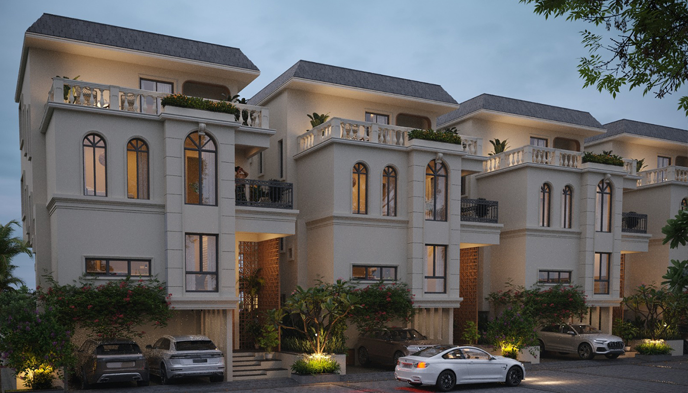  Preeti Aarna Chikkajala building elevation desktop view